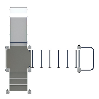 Карапуз (Граффити) - ДИК 1.001.02-03 - Игровой комплекс Н=750