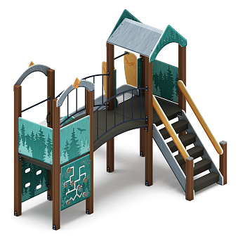 Рада (Тайга) - ДИК 2.01.2.05-03 - Игровой комплекс H=1200