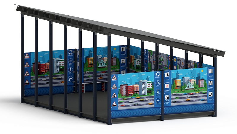 Теневой навес (ДПС) - МФ 71.6.4-14