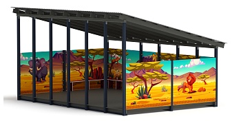 Теневой навес (Сафари) - МФ 71.6.4-10