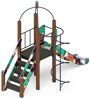 Навина (Геометрия) - ДИК 2.09.01-02 - Игровой комплекс H=1200