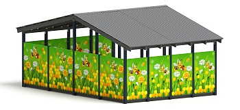 Теневой навес (Пчёлка) - МФ 70.6.4-05