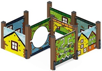 Лабиринт кубик 1 (город)  МФ 20.01.01-01.И1