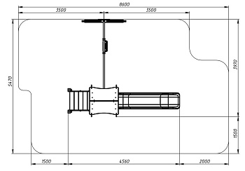 Лукоморье - ДИК 2.25.02-01 - Игровой комплекс H=1200