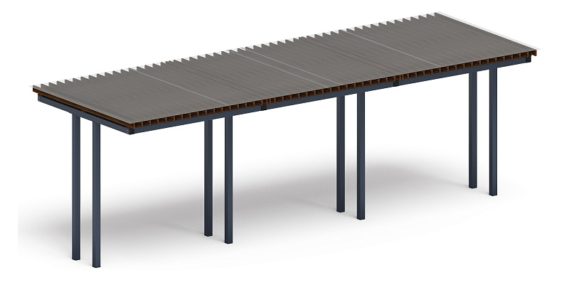 Пергола - МФ 77.04.03 /с поликарбонатом/