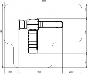 Лукоморье - ДИК 2.25.04-01 - Игровой комплекс H=1200