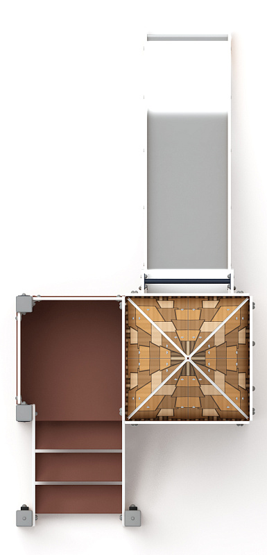 Королевство (Картонное) - ДИК 1.15.01-22 - Игровой комплекс H=900