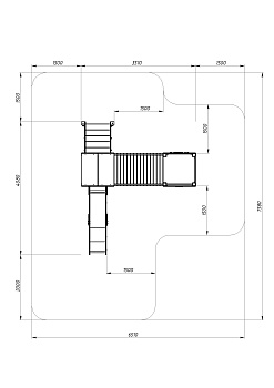 Рада (Тайга) - ДИК 2.01.2.05-03 - Игровой комплекс H=1200