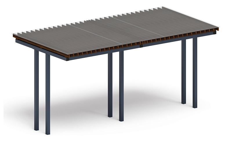 Пергола - МФ 77.04.02 /с поликарбонатом/