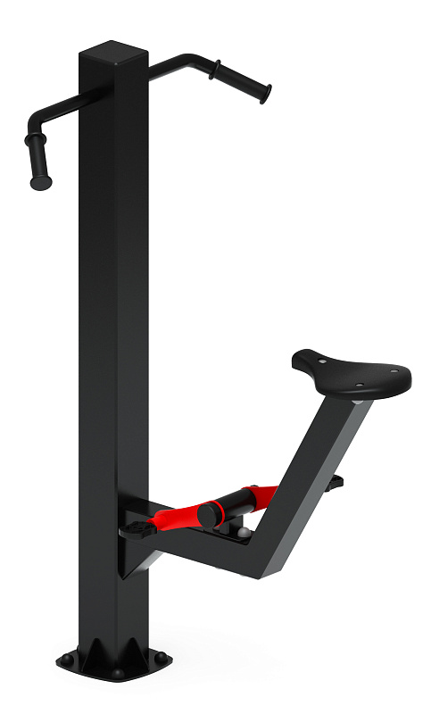 Вело (красный) - Уличный тренажер - СТ 016-11.И1