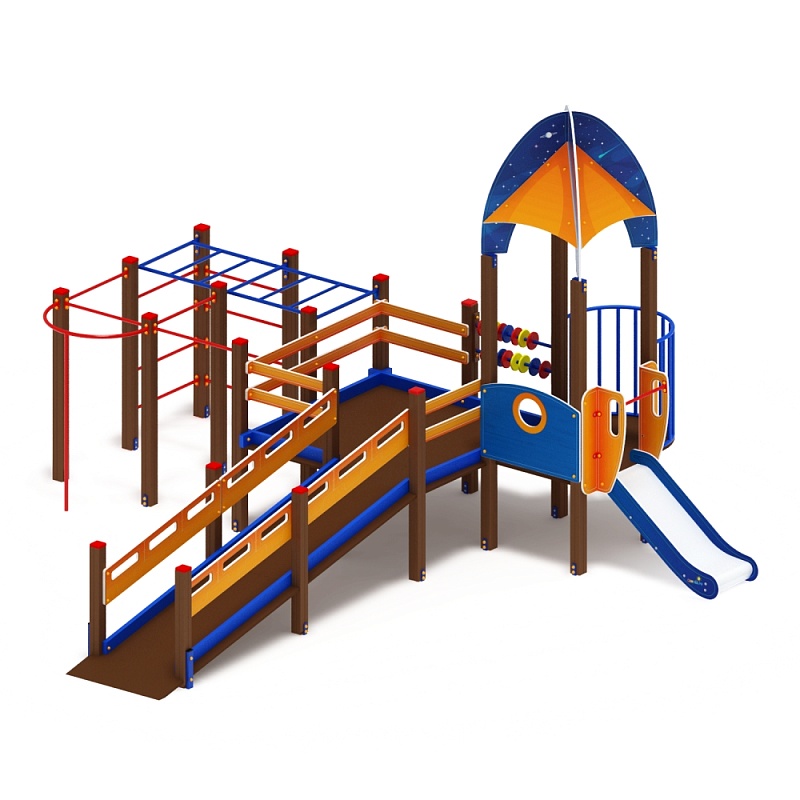 Игровой комплекс - ДОВ 20.14.02 - Забота (Космопорт) H=750