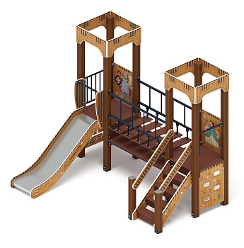 Королевство (Картонное) - ДИК 1.15.07-12 - Игровой комплекс H=900