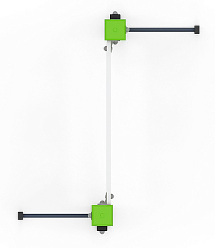 Стенка для лазанья тип 3 - СО 1.20.06-01 (розовый принт)