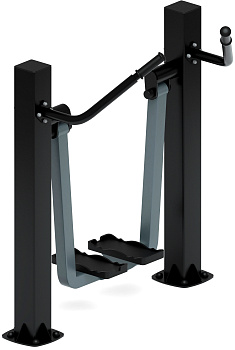 Шаговый (серый) - Уличный тренажер - СТ 005-13.И1