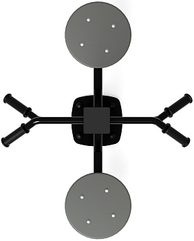 Твистер двойной - Уличный тренажер - СТ 017-11