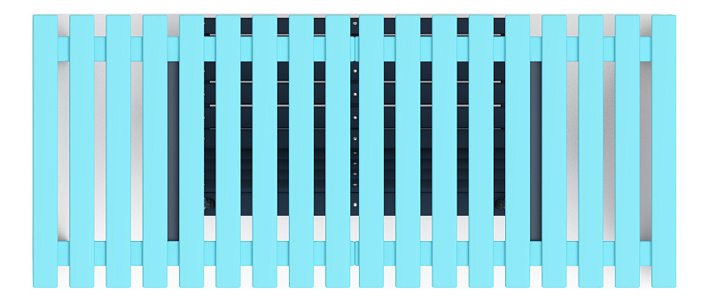 Пергола с диваном (Коты) - МФ 78.06.01-07.И1 /без поликарбоната/