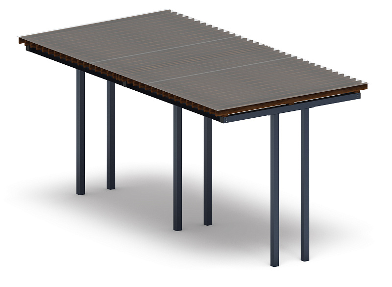 Пергола - МФ 77.04.02 /с поликарбонатом/