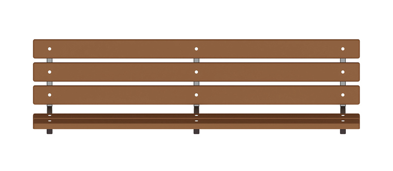 Скамья со спинкой - МФ 42.01.06-И1