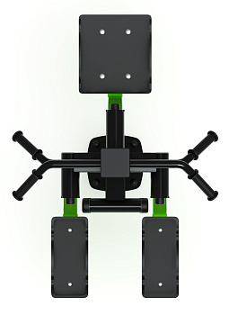 Хипс+Маятник (зеленый) - Уличный тренажер - СТ 024-12.П