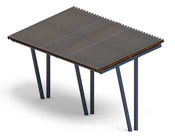 Пергола - МФ 77.03.02 /с поликарбонатом/