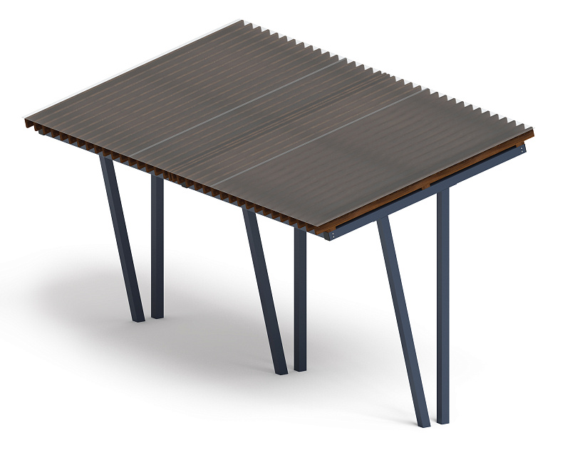 Пергола - МФ 77.03.02 /с поликарбонатом/