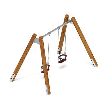 Качели (Лиственница темный) ИО 12.Р.01.01.01-Л.И2.01